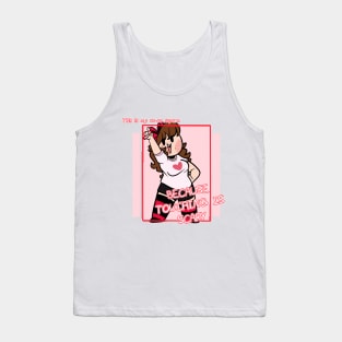 TOUCHING IS SCARY! Tank Top